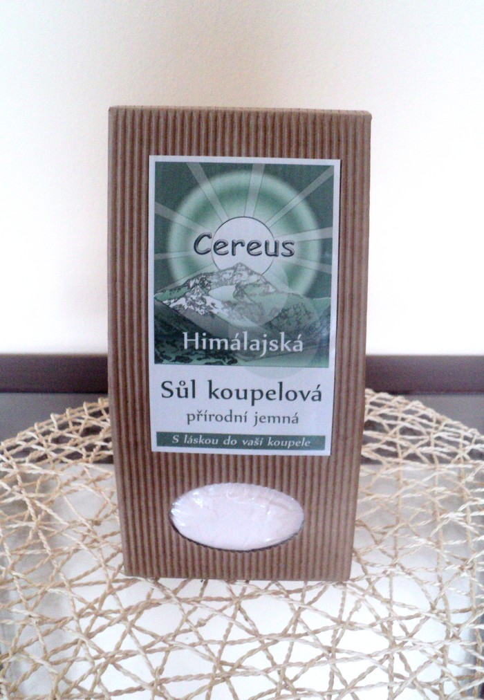 Koupelová sůl jemná 25 kg himálajská koupelová sůl Cereus