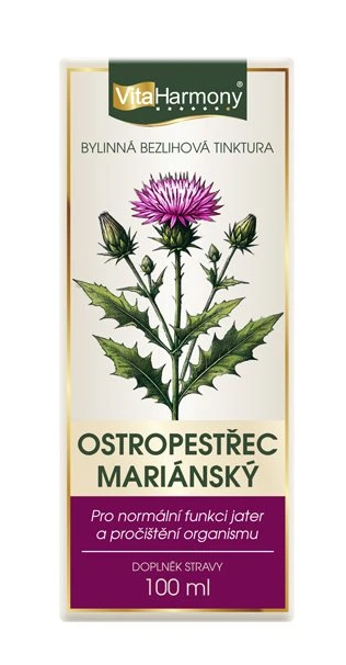 OSTROPESTŘEC MARIÁNSKÝ bezlihová tinktura 100 ml